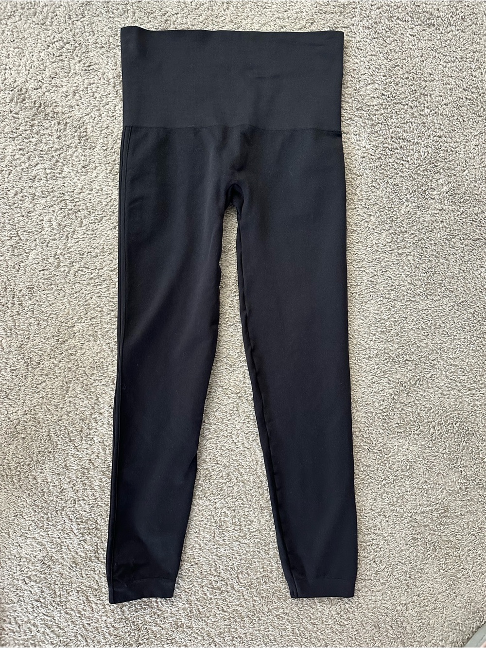 SPANX Women’s High-Waist Black Leggings - XL